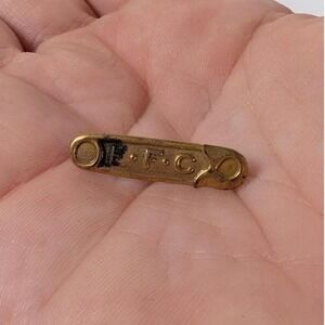 Vintage Expectant Fathers Club Pin-  Enfamil Advertising Safety Pin